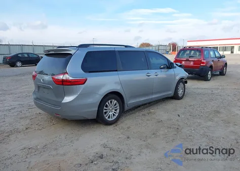 2017 Toyota Sienna Xle Premium 8 Passenger из США, поврежденный, VIN 5TDYZ3DC3HS770913